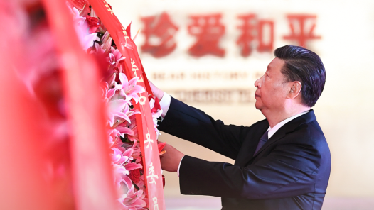 习语｜“以史为鉴、面向未来，共同珍爱和平、维护和平”