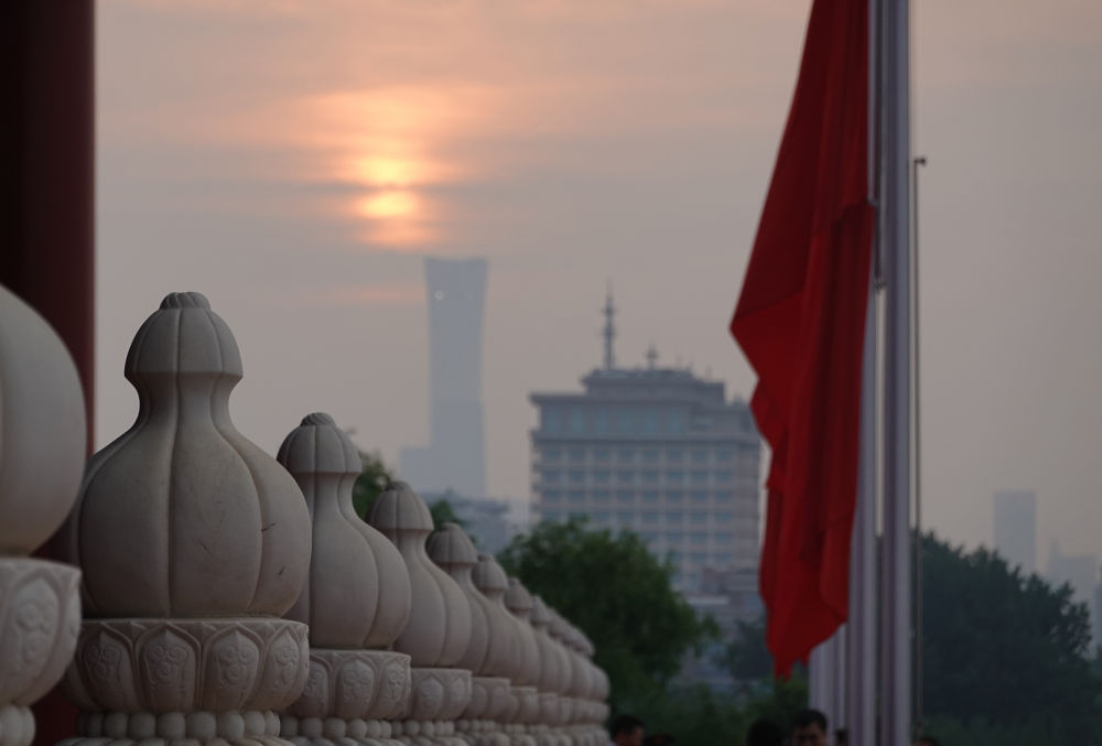 这，就是今晨的北京