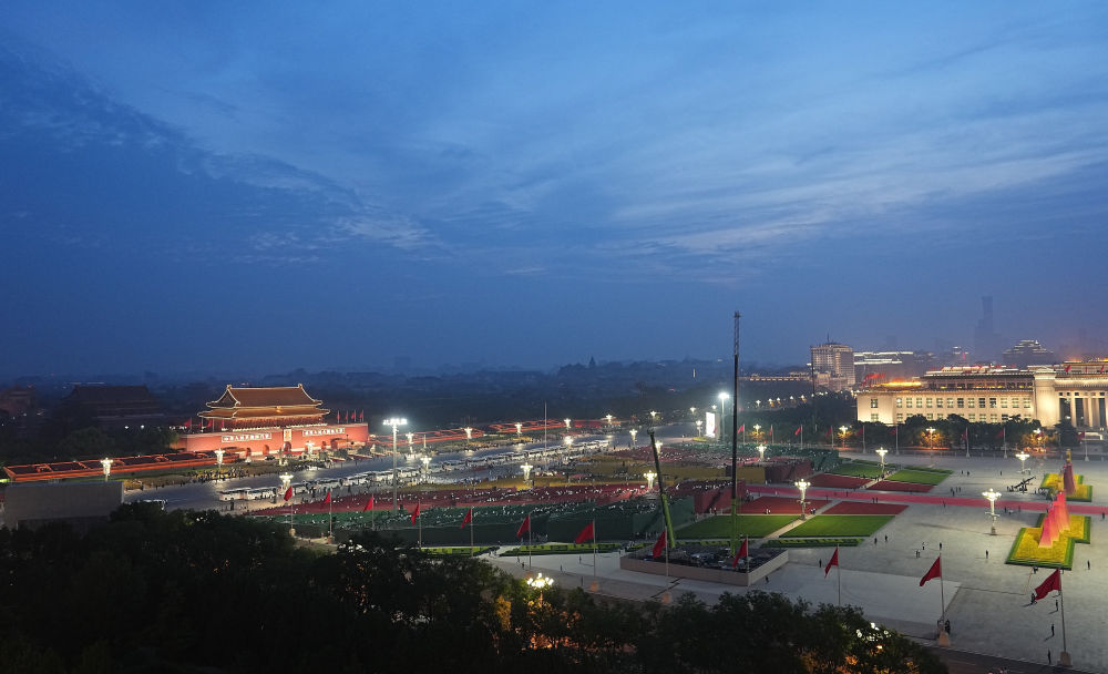 这，就是今晨的北京