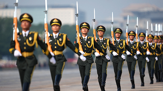 纪念抗战胜利80周年｜标兵就位