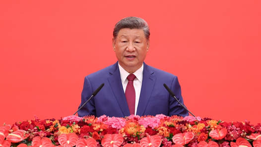 纪念抗战胜利80周年丨向着人类持久和平、共同繁荣的光明未来携手前行——习近平主席在纪念中国人民抗日战争暨世界反法西斯战争胜利80周年招待会上的重要讲话汇聚和平稳定进步力量