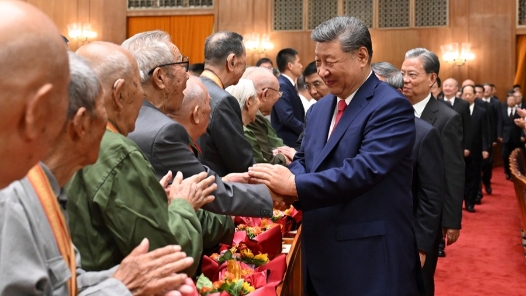 纪念中国人民抗日战争暨世界反法西斯战争胜利80周年文艺晚会《正义必胜》在京隆重举行 习近平等出席观看