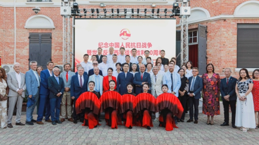 中国驻马赛总领事馆举办纪念抗战胜利80周年活动