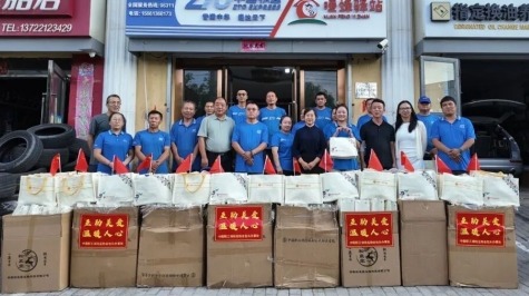 内蒙古包头市总工会开展快递员思想政治引领“小课堂”活动