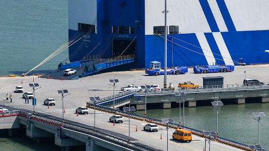 活力中国调研行｜江苏太仓港：港口运输忙