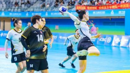 十五运会手球女子组比赛 广东江苏晋级决赛