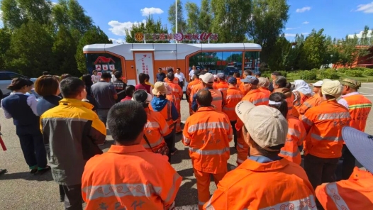 内蒙古鄂尔多斯市康巴什区总工会数智工会驿站（暖城e站）启用多项暖心服务惠及户外工作者