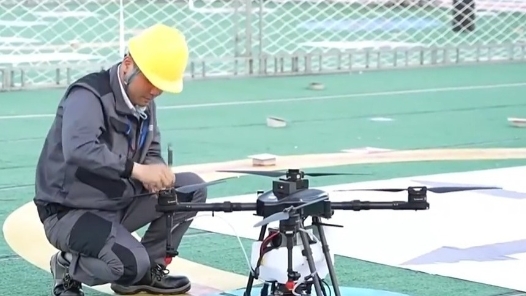 模拟农田实操、厘米级精度较量 技能“国赛”现场科技感拉满