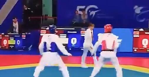 十五运会跆拳道比赛落幕