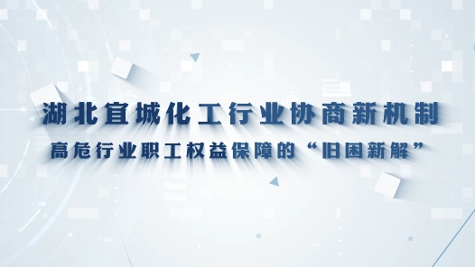 全国工会重点工作创新案例丨湖北宜城化工行业协商新机制：高危行业职工权益保障的“旧困新解”