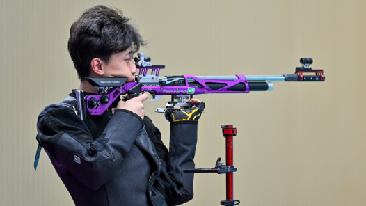 十五运会射击项目：奥运冠军刘宇坤轻松夺冠