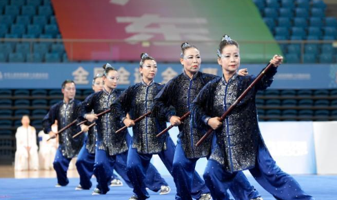 十五运会群众展演健身气功项目决赛收官