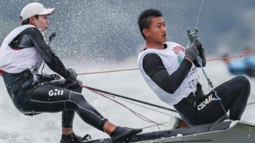 十五运会帆船比赛第一阶段收官