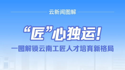 图解｜“匠”心独运！一图解锁云南工匠人才培育新格局