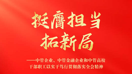 挺膺担当拓新局——中管企业、中管金融企业和中管高校干部职工以实干笃行贯彻落实全会精神