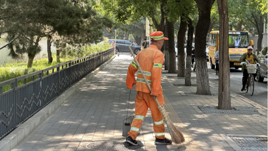 山西省运城市庆祝第29个环卫工人节