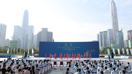 新华社快讯：第十五届全国运动会火炬传递启动仪式开始