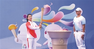 火炬传递“三地联动 四城同传”