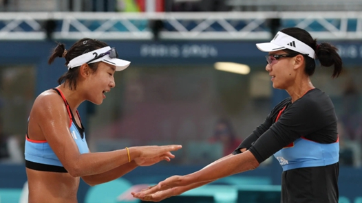 十五运会女子沙排16强全部产生 天津组合幸运赛惜败遗憾止步