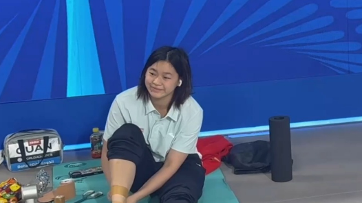 视频丨全红婵王伟莹今日携手再战10米台！教练透露“全妹”伤病情况