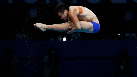 北京队收获十五运跳水首枚奖牌