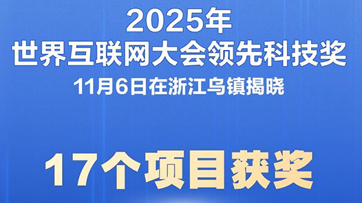 新华社权威快报｜17个项目获2025年世界互联网大会领先科技奖