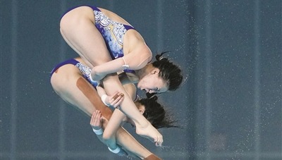 陈芋汐/掌敏洁问鼎女双10米台 谢思埸/黄博文男双3米板摘金