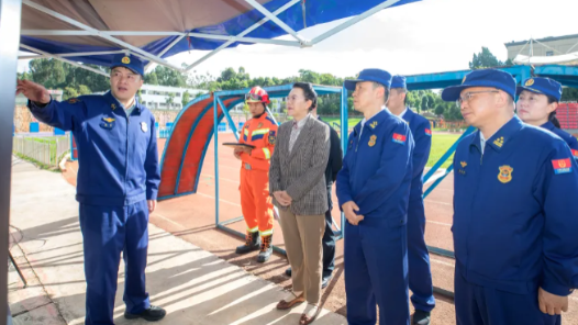 云南省总工会赴省消防救援总队开展暖心慰问活动