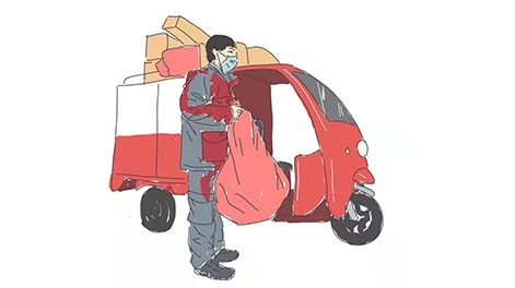 蹲点日记丨与小哥并肩作战“双十一”