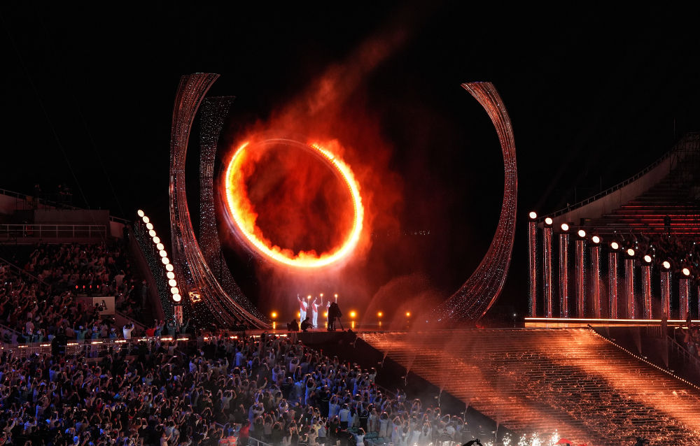 第十五届全国运动会主火炬被点燃 第十五届全国运动会主火炬被点燃