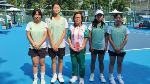 全运会｜这支澳门网球队，站上赛场已是胜利