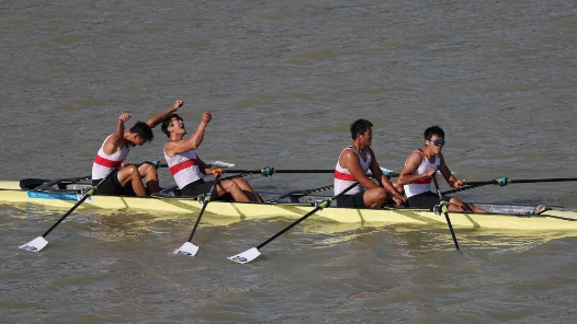 全运会｜开幕后首金诞生 江苏队获赛艇男子四人双桨冠军