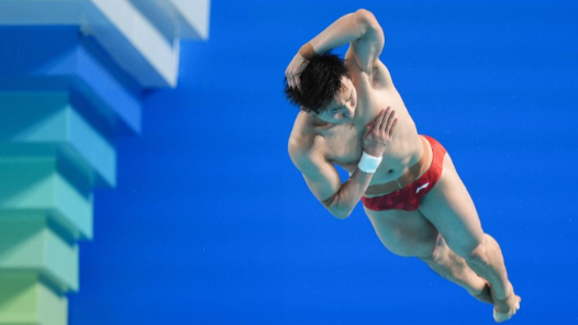 王宗源收获十五运第二金！湖北队包揽跳水男子3米板冠亚军