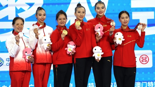 王子露摘得全运会艺术体操个人全能金牌