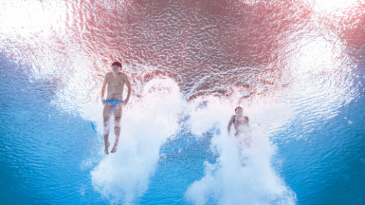 全运会｜“水花兄弟”跃动跳水赛场