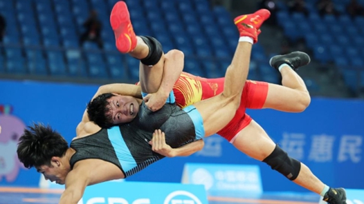 全运会｜摔跤——男子自由式74公斤级赛况