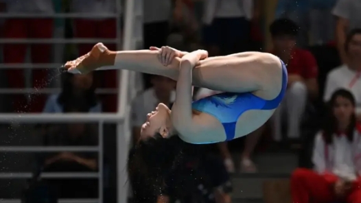 十五运会丨广东队林珊收获跳水女子3米板金牌