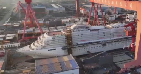 迈向“十五五”的发展图景丨第二艘国产大型邮轮建造工时压缩20%以上