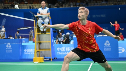 全运会｜国手发威 羽毛球团体赛四强落定