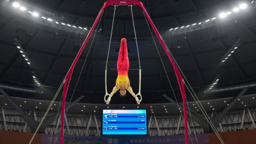 全运会丨江苏队卫冕全运会体操男团冠军