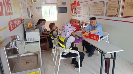 广东省佛山市三水区工会打造户外劳动者“暖心港湾”