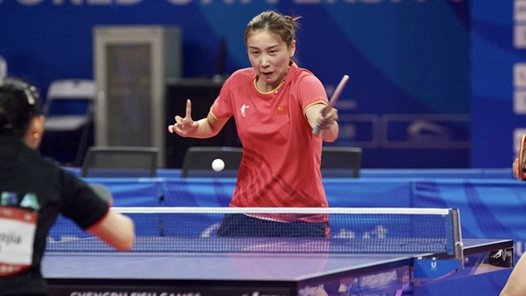 乒乓球男女单四强出炉 众名将“火拼” 处处“白刃战”