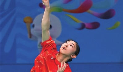 羽球小将“长势良好”