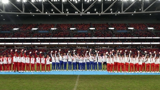 全运会｜12年后重返全运 香港橄榄球男队全胜夺冠