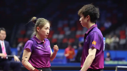 粤港澳全运会｜乒乓球成年组首金出炉 林高远/刘诗雯混双夺冠