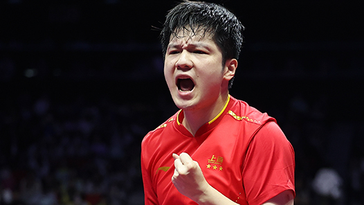 蝉联乒乓球男单冠军 樊振东每次都是战胜自己