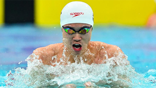 张展硕预赛第一晋级男子400混决赛 汪顺无缘决赛