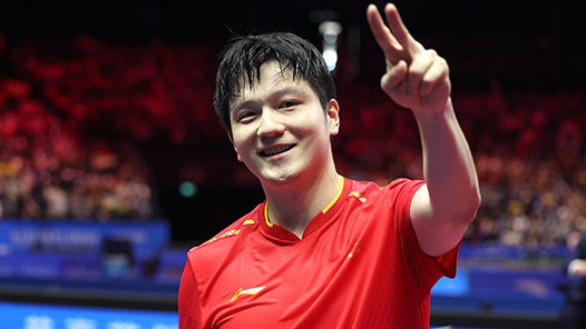 全运会乒乓球男单冠军樊振东：“进入决赛就是冲击者”