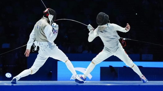 全运会｜花剑赛场上的“少年剑客”