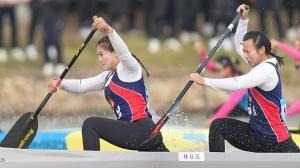 全运会丨林夏莲/林文君夺得皮划艇静水女子200米双人划艇冠军